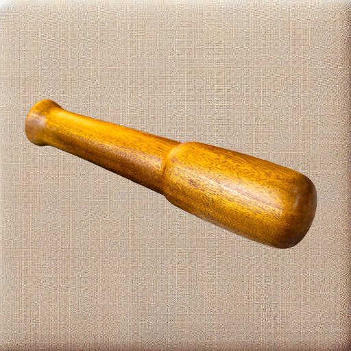 Chày gỗ nguyên khối-cỡ-đại-21x4,5cm