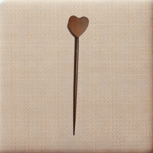 Nĩa xiên thức ăn hình trái tim-Woodhappy